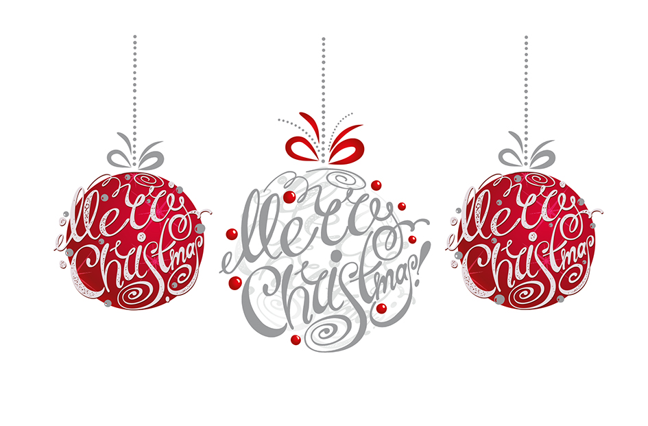 BA954 Merry Christmas Baubles BA954 Merry Christmas Baubles